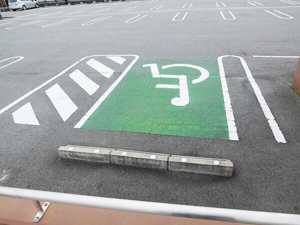 身障者用駐車場（屋上）